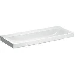 Geberit Xeno2 Waschtisch 500552011 120x48cm, weiß KeraTect,ohne Hahnloch und Überlauf