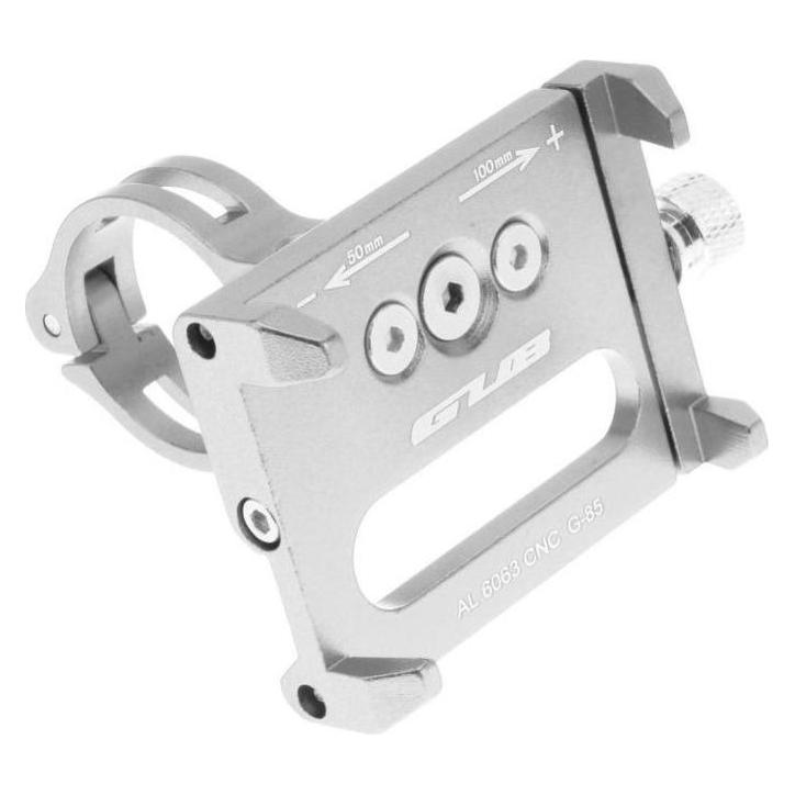 Forcell Bicycle accessory Gub GUB bike holder for mobile phone G85 Aluminium silver (43154930)
