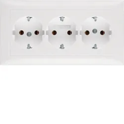 Berker 3fach-Steckdose SCHUKO 47661909