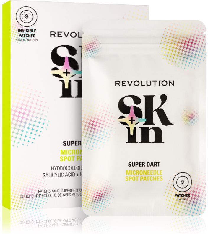 Revolution Skincare Skindividual Clearly Clarify Salicylic Acid Hydrocolloid Spot Patches patches for problem skin 9 pc