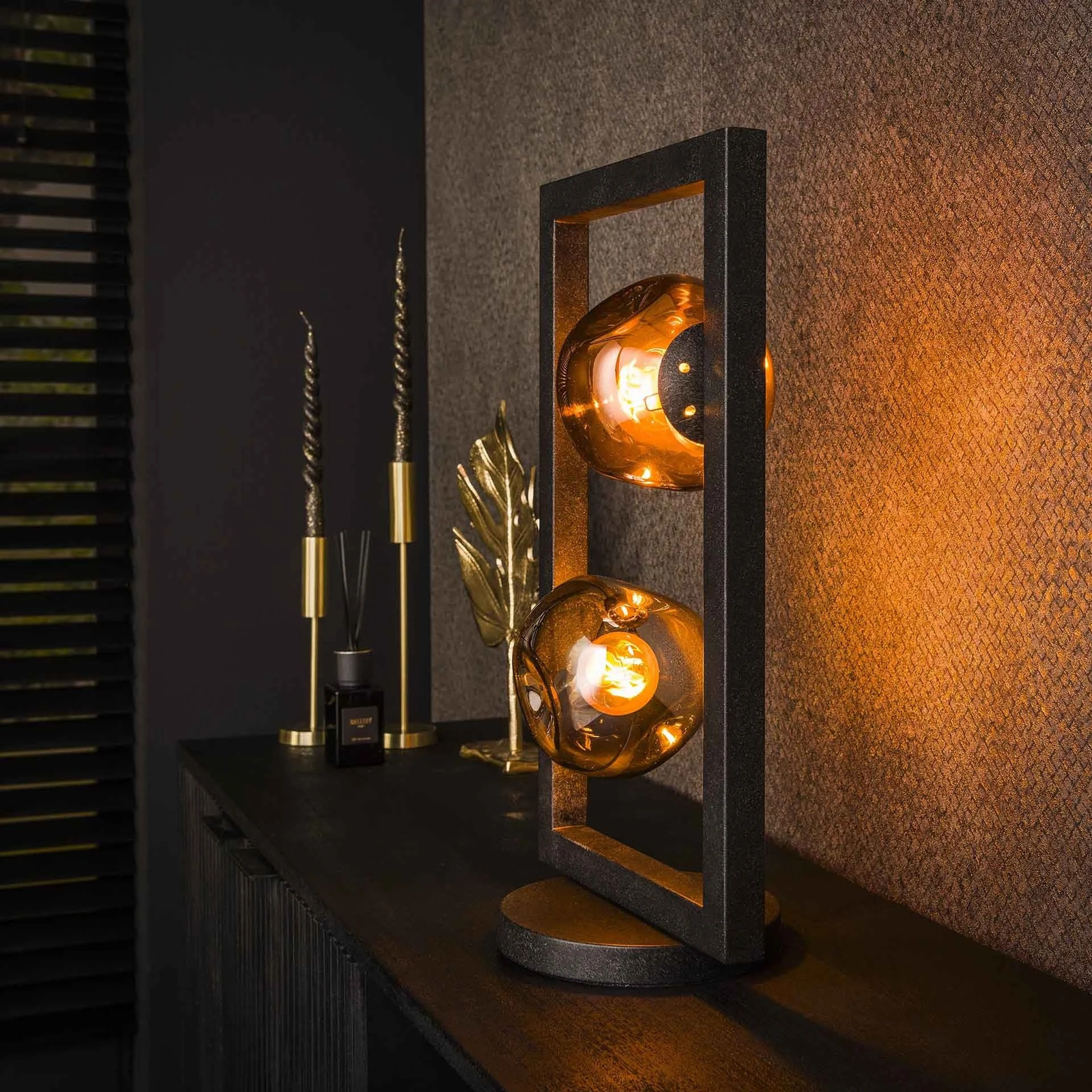 WoonStijl Tafellamp 2L Stellar met LED