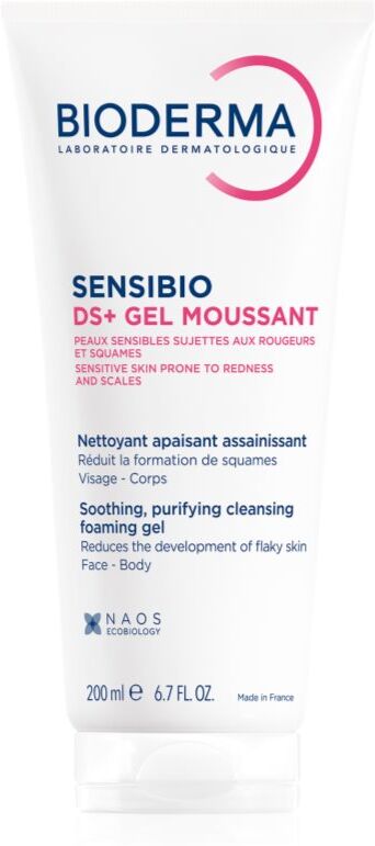 Bioderma Sensibio DS+ Gel Moussant Rensegel til sensitiv hud 200 ml