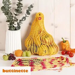 Strickanleitung - Einkaufsnetze aus Woll Butt Schlugarn