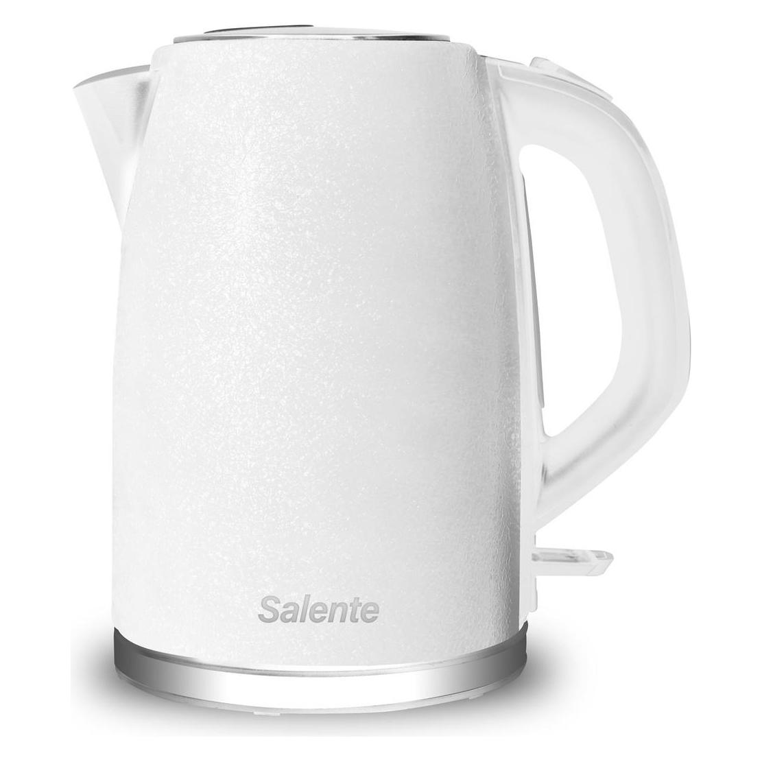 Salente IceQueen, fast-boiling kettle 1.7 l, stainless steel, white (1.70 l) (ICEQUEEN-WH)