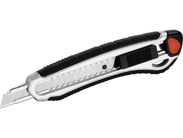 Westcott snijmes - 9mm - aluminium - met schuifsluiting - AC-E84024