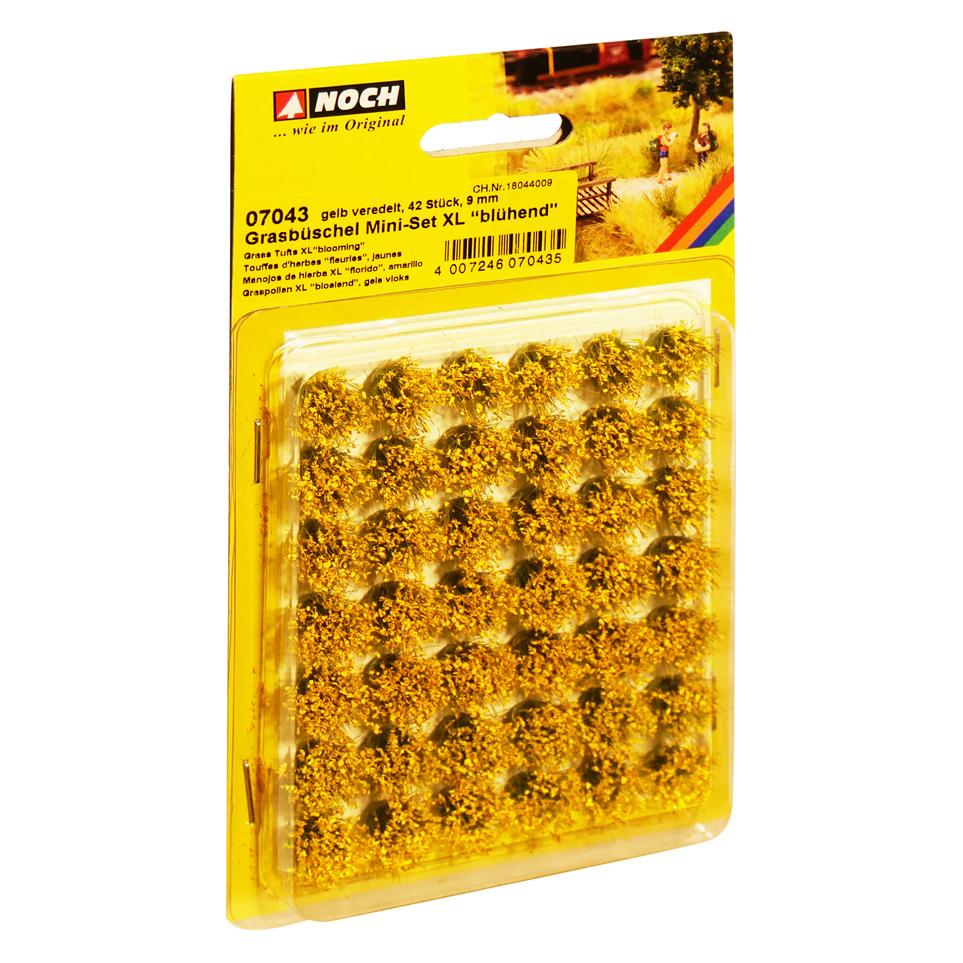 Noch Grasbüschel Mini-Set XL "blühend" (07043)