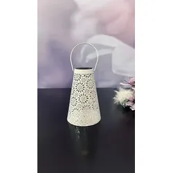 Solar Lampe Fiori LED 20,5cm creme
