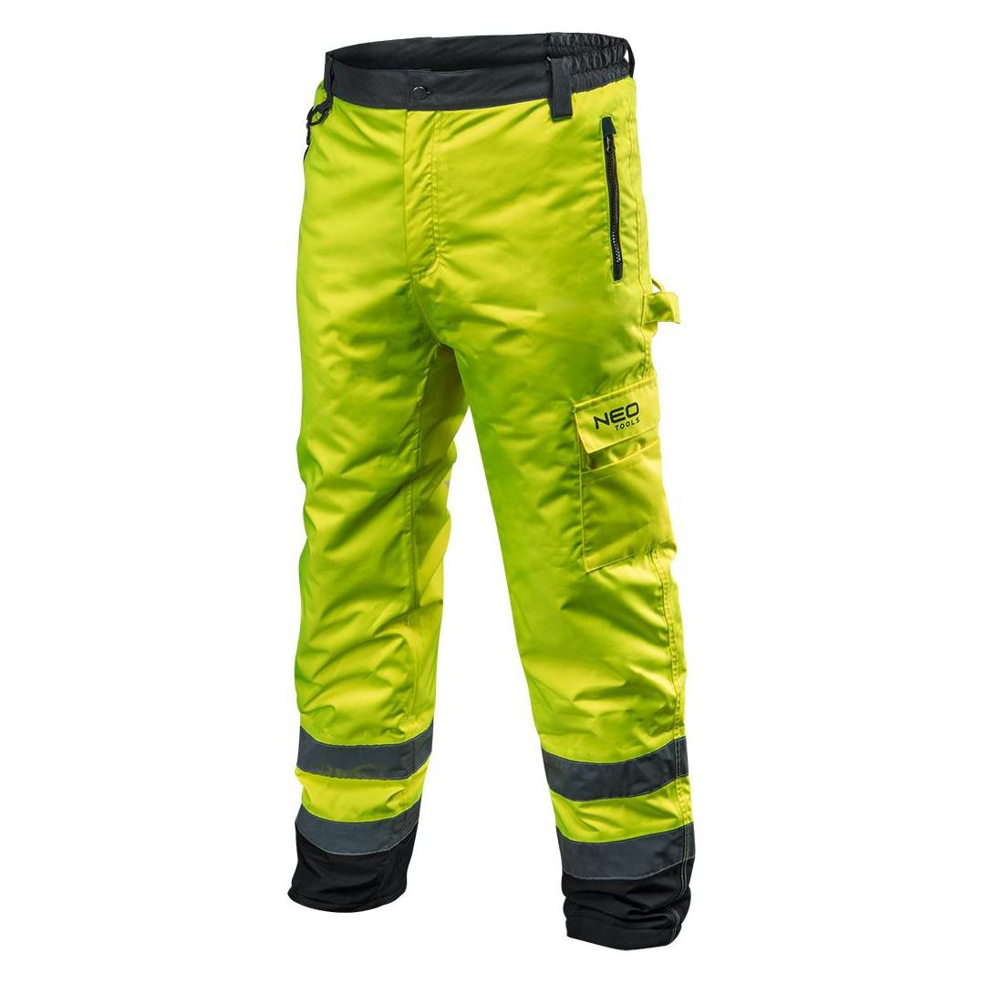 Neo Warnschutz-Arbeitshose wattiert gelb Grösse XXL (XXL) (TOP-81-760-XXL)