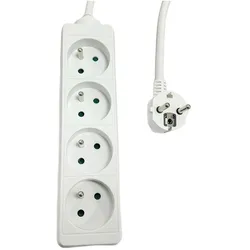 MicroConnect, Steckdosenleiste, 4-way Power Strip FR Type E (4x, CEE 7/5, 1.50 m)