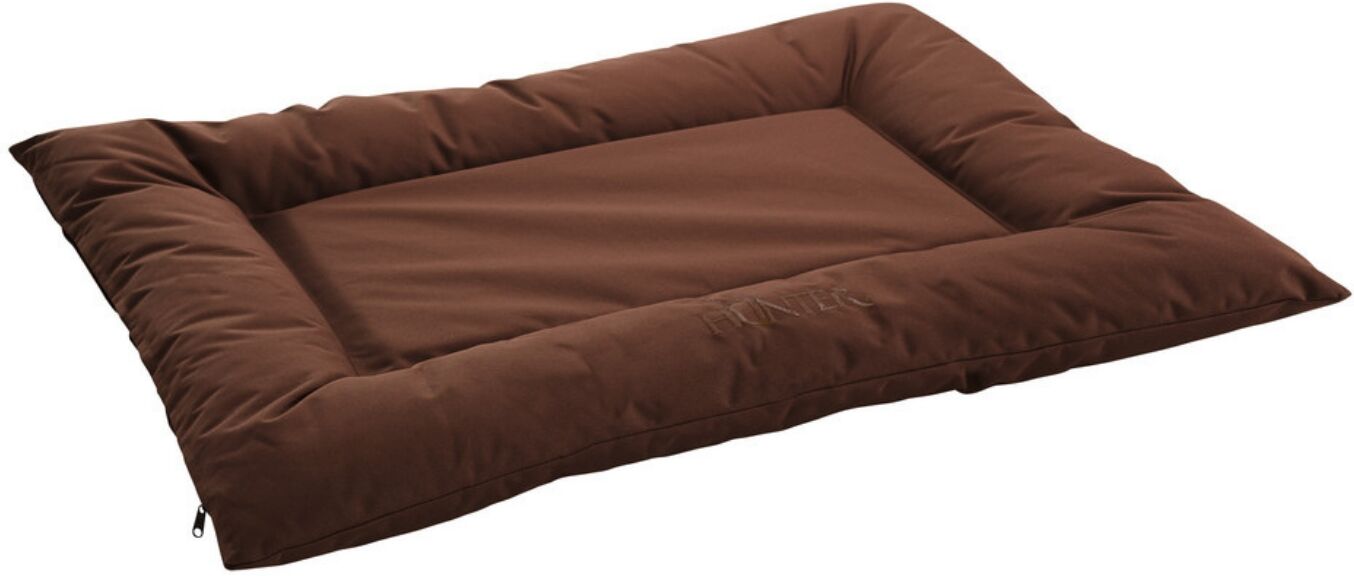 Hunter Cuscino Letto Antibatterico per Cani Gent Marrone 100 x 70 cm