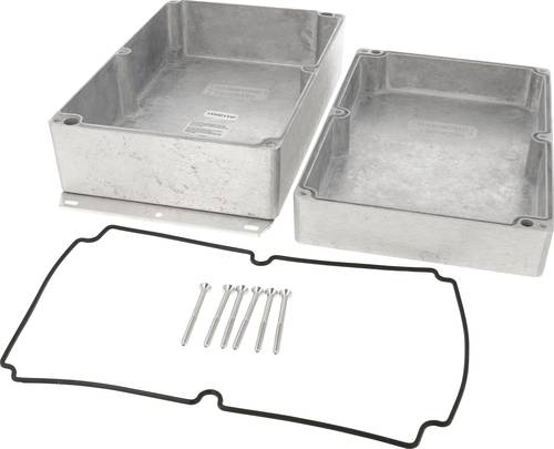 Hammond Electronics 1550Z220F Universal-Gehäuse 223 x 147 x 83 Aluminium Druckguss Aluminium 1St.