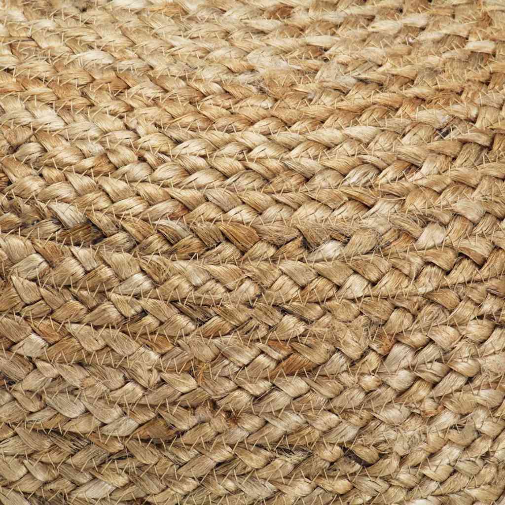 vidaXL Pouf fait à la main 45 x 30 cm Jute