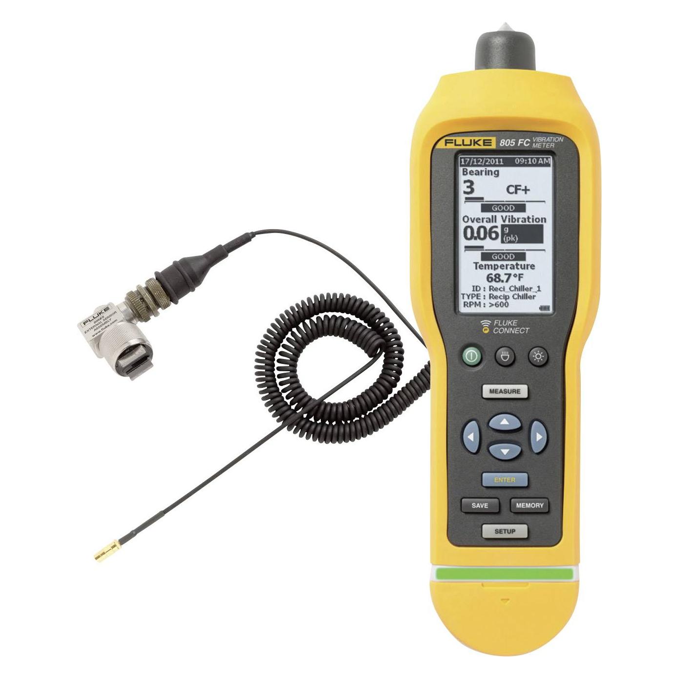 Fluke Schwingungsmessgerät 805 inkl. 805/ES Externer Schwingungssensor (4918364)