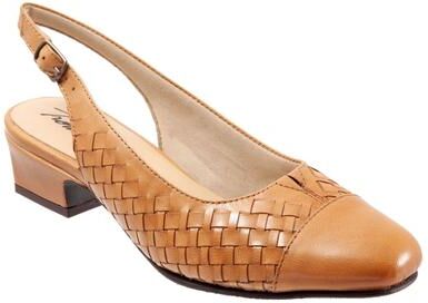 Trotters Dea Woven - Womens 6 Bone Pump W