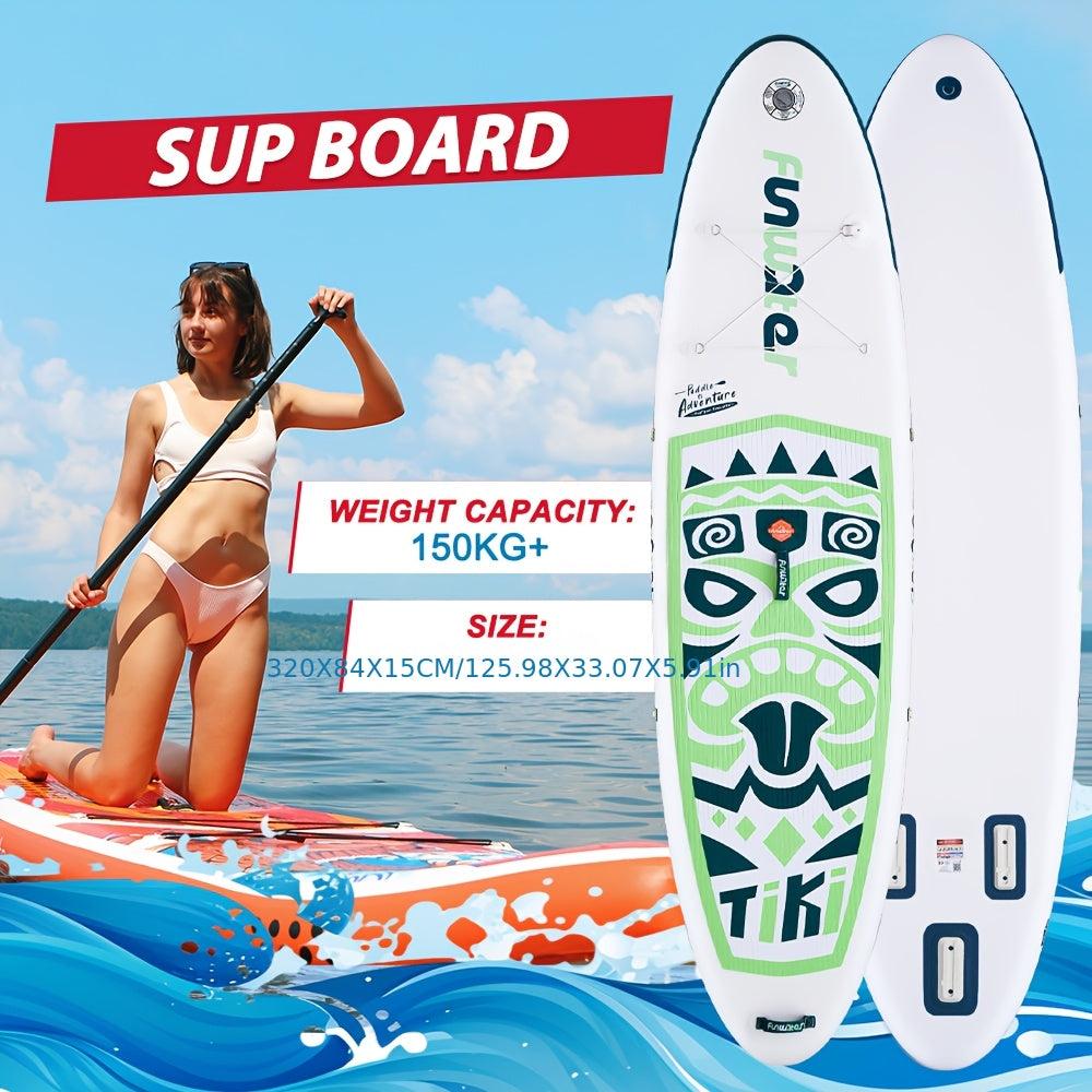 Aufblasbares Paddle Board - SUP Board - Stand-Up-Paddle - Aufblasbares SUP - Wassersportbrett - 320x84x15 cm
