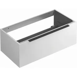 Kludi ICOS Waschtischunterschrank 50S10053 Wandhängend, 100 x 50 x 35 cm, Mattweiß