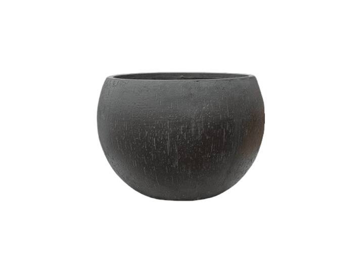 Hochwertiger In-/Outdoor Blumentopf „Raindrop Globe“ Anthrazit Baq Design