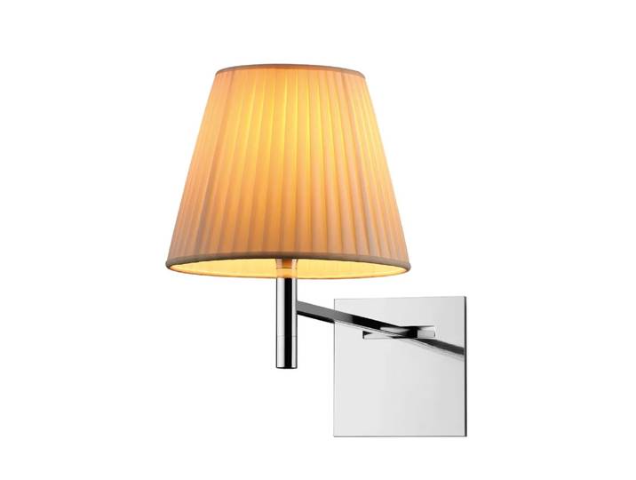 Flos Applique murale KTribe W Abat-jour en aluminium et textile