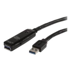 StarTech.com 5 m aktives USB 3.0 Verlängerungskabel - Stecker/Buchse - USB 3.0 SuperSpeed Kabel Verlängerung - USB3AAEXT5M
