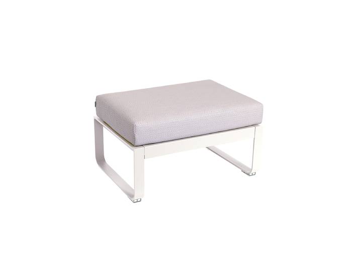 FERMOB BELLEVIE 1-Sitzer-Polsterhocker mit Sitzfläche aus