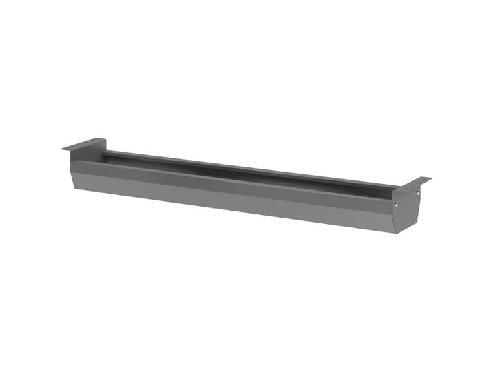 Kabelkanal Office graphit Metall B 86.2 cm - Kabelkanal