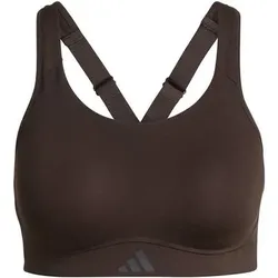 ADIDAS Damen BH Optime Workout BH, hohe Belastung, Größe M/AB in Grau Grau