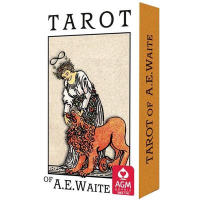 Tarot of A.E. Waite (Premium Edition, Standard, GB), Set von Arthur Edward Waite,Pamela Colman Smith, AGM Urania, 978-3-03819-460-6