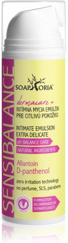 Soaphoria Dermacare+ Sensibalance intimate hygiene gel for sensitive skin 150 ml