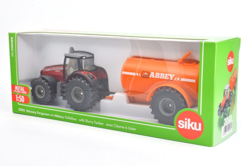 Massey Ferguson + remorque Abbey - Siku
