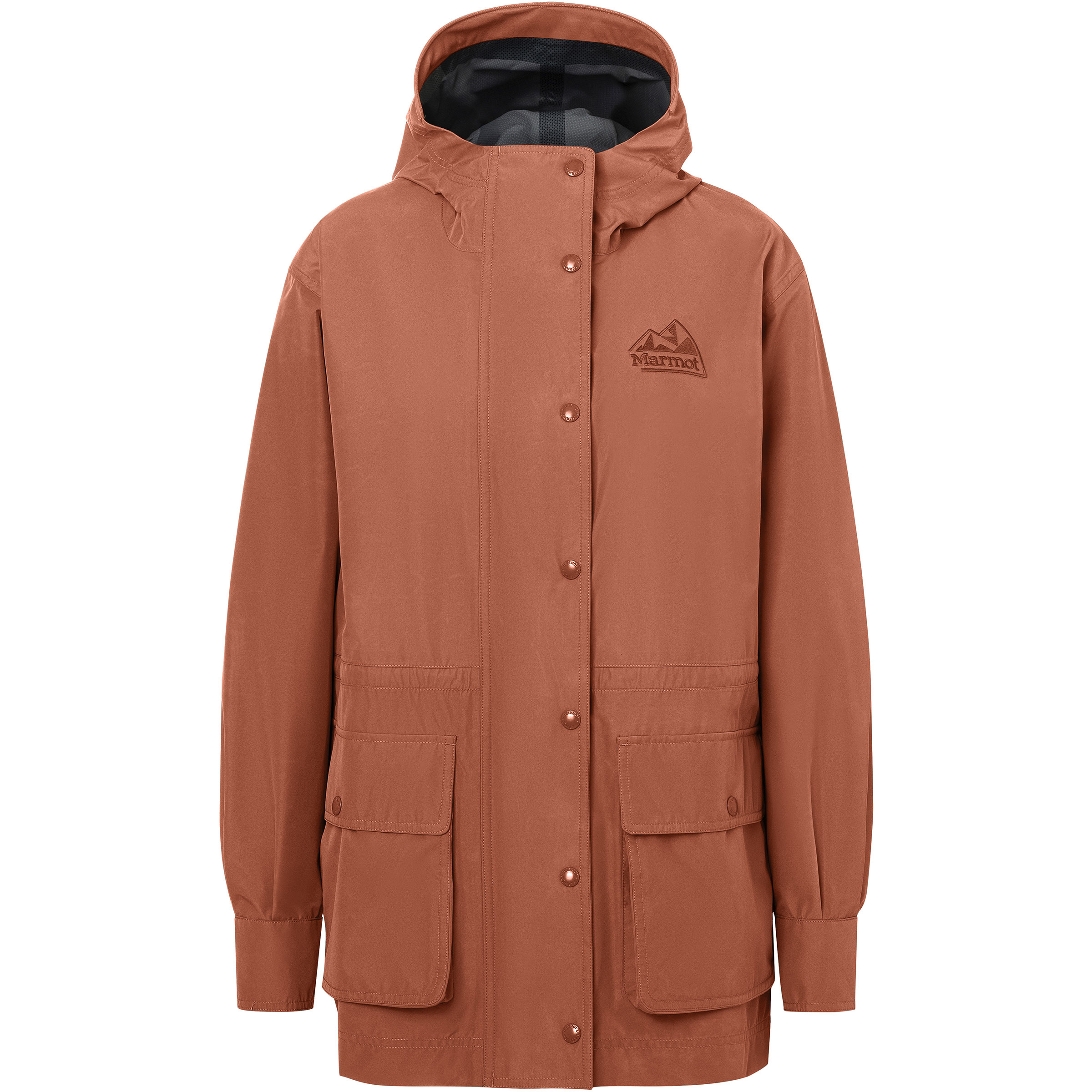 Marmot 78 All Weather Parka Damen Parkas & Mäntel auburn Größe L Lifestyle Atmungsaktiv