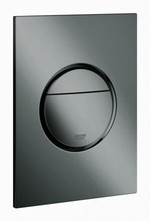 Grohe Nova Cosmopolitan Betätigunsplatte 37601A00 hard graphite, senkrechte Montage