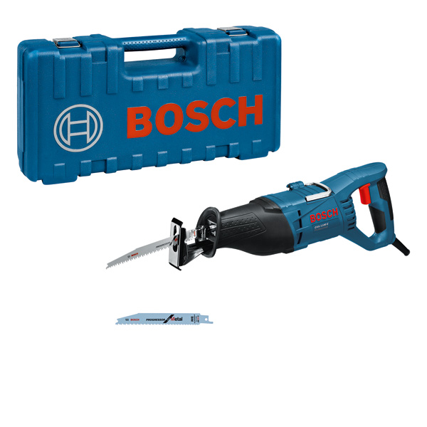 Bosch Säbelsäge GSA 1100 E, Sägeblatt Metall S 123 XF, Sägeblatt Holz S 2345 X 060164C800
