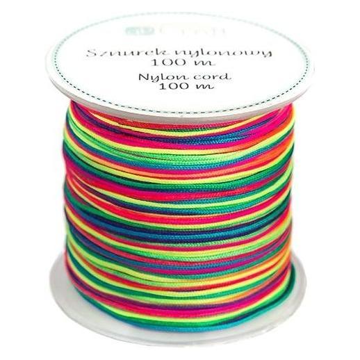 Dalprint Nylonschnur 0,8 mm 100 m Regenbogen (0.80 mm, 100 m) (58215709)