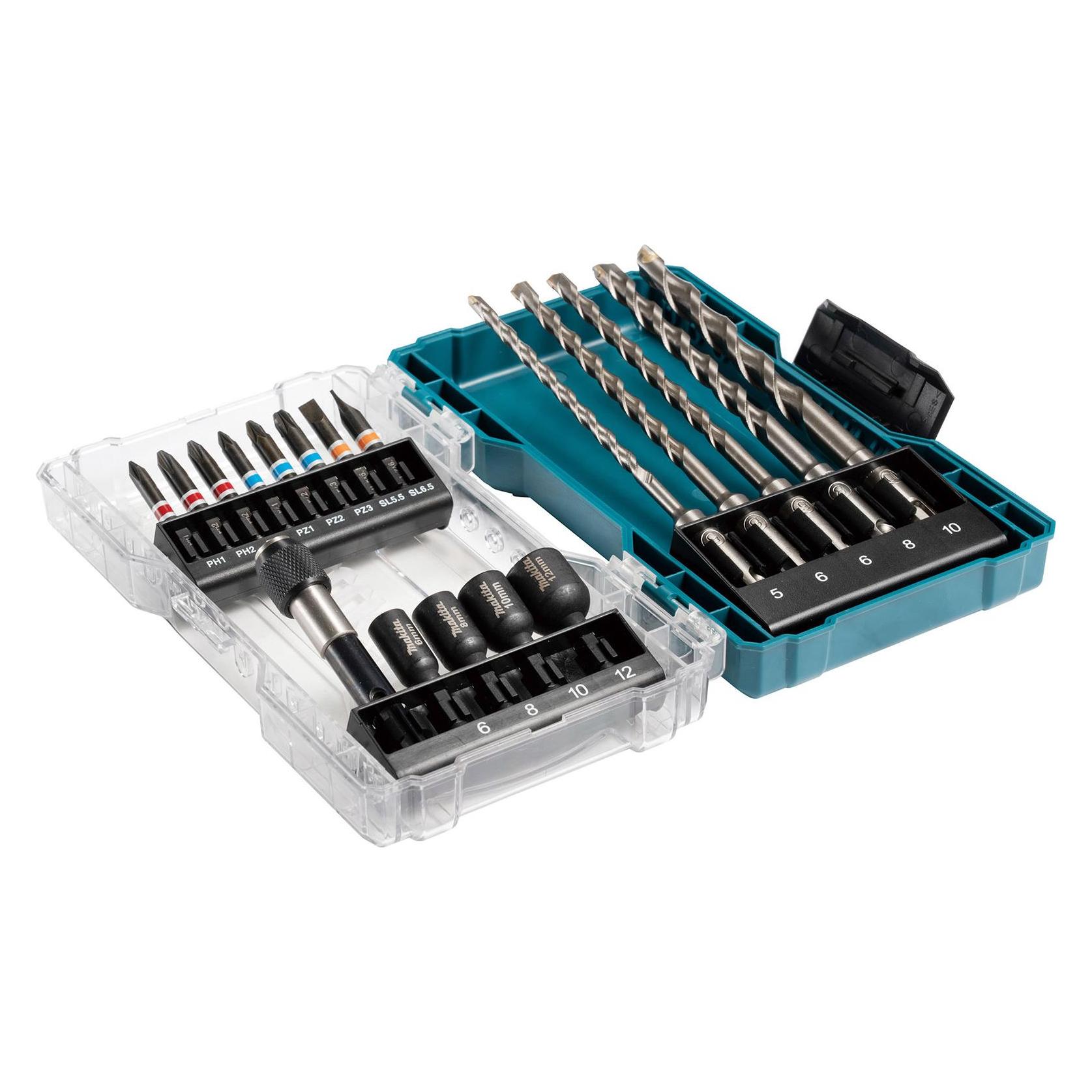 Makita E-07026-10 Display Bit-Set 18 Teile (E-07026-10)