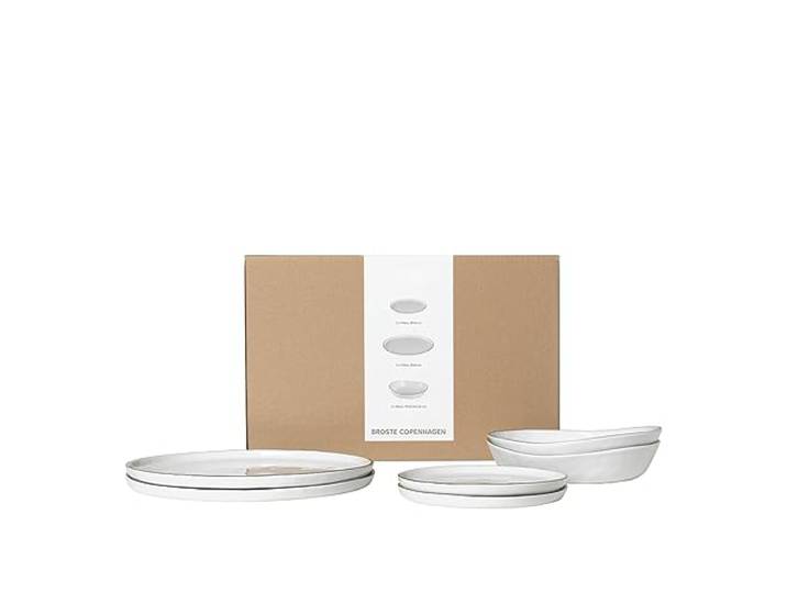 Broste Copenhagen Salt Geschirrset mittag für Zwei