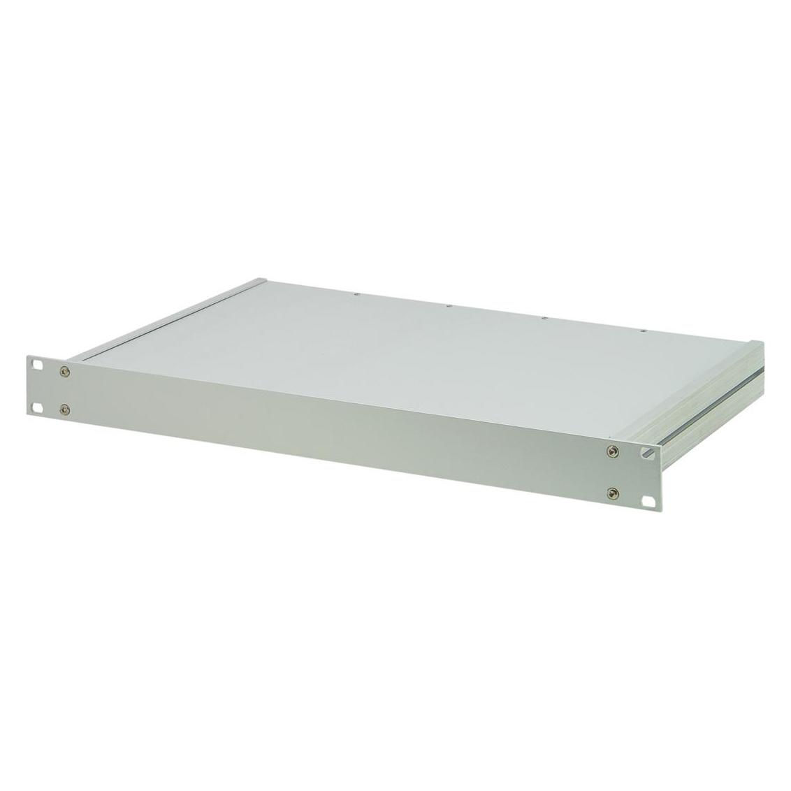 Schroff 19"-Kompletteinschub aus Aluminium, Deck- und Bodenblech geschlossen - M (20860609)