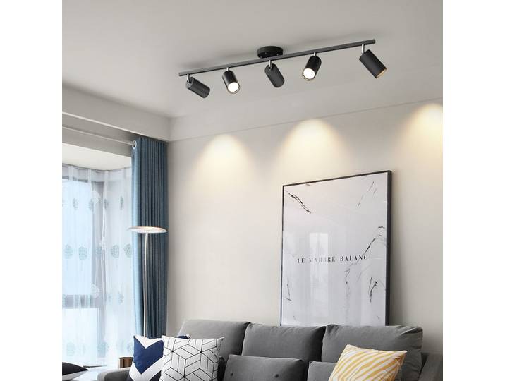 LED plafonnier lustre plafonnier pour chambre salon plafonnier photo affichage éclairage Spot GU10 couloir spot led interieur spot plafond faretti gu10 applique applique spot noire lumineuse faretto