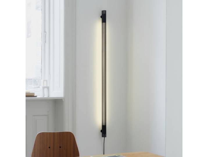 Applique murale Radent, noire, hauteur 135 cm, G13 - GEJST - Salon / séjour - Métal - À ampoule unique
