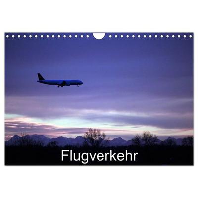 Flugverkehr (Wandkalender 2026 DIN A4 quer), CALVENDO Monatskalender