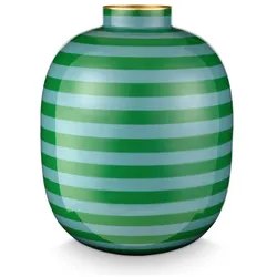 PIP Studio, Vase, Home Deco Metal hellblau matt 32cm (1x)