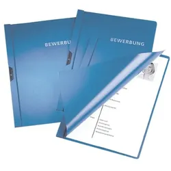 Durable Bewerbungsmappe blau, 22x31 cm
