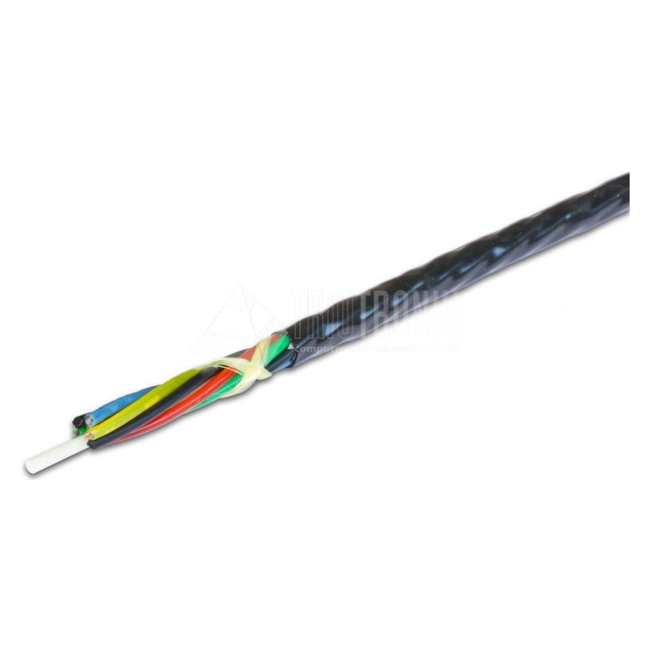 Wirewin Minikabel mit HDPE Mantel, 12 bis 288 Fasern, A-DQ(ZN)2Y HDPE, G.657.A1 LWL Kabel (LTMC 96 A1DIN8X12H)