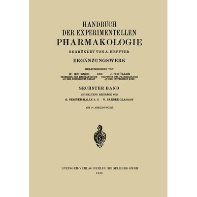 Ergänzungswerk, Taschenbuch von Otto Gessner,George Barger, Springer Berlin, 978-3-662-32094-5