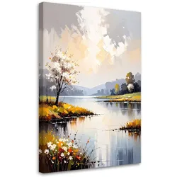 LEINWANDBILD Landschaften 60x90cm