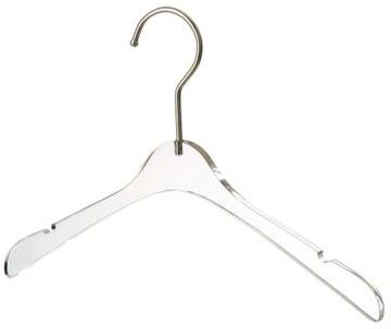 YBM Home Quality Acrylic Clear Hangers