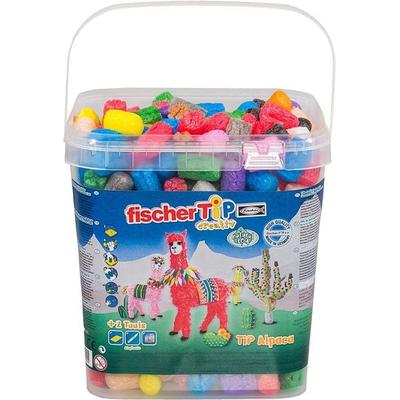 Fischertechnik 548968 - fischerTiP creativ Alpaca, Bastelset für Kinder ab 3 Jahren