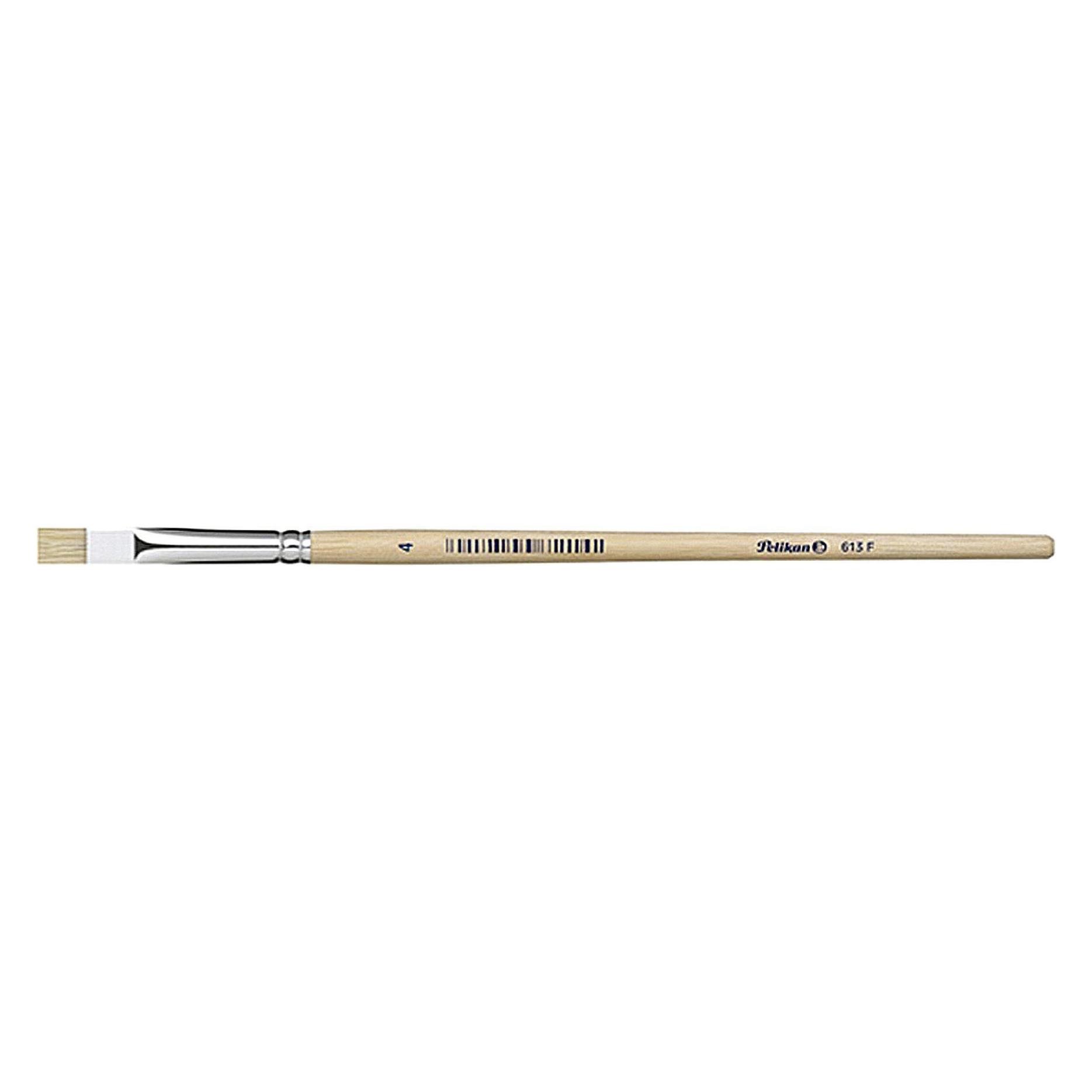 Pelikan Pinsel Sorte 613F (4 mm) (721399)