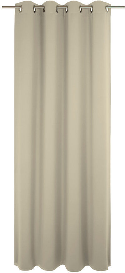 Ebern Designs Newbury Room Darkening Eyelet Curtain Panel Panel Taupe 145cm H x 132cm W