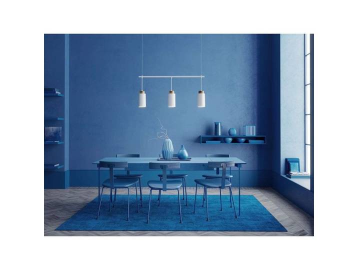 Edge Trio Pendelleuchte White - Herstal - Wohnzimmer - Metall