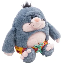 NICI Kuscheltier Maulwurf Berti Bermuda 30cm - grau